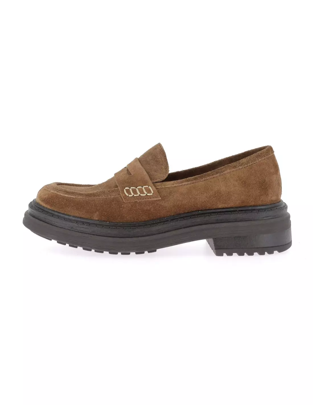 ALIWELL BASIL - Mocassins & bateaux VELOURCAMEL