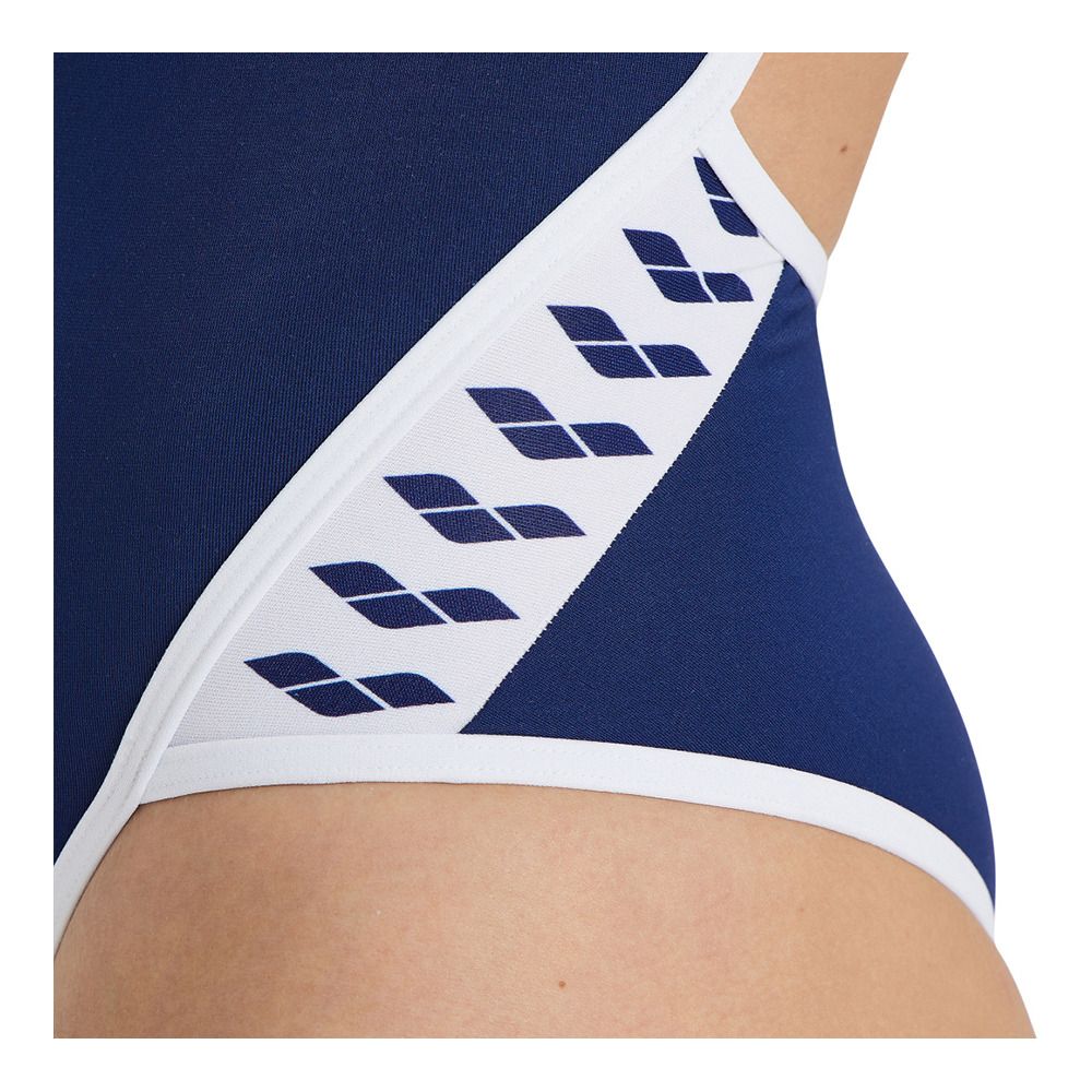 Arena ICONS - Maillot de bain 1 pièce Femme navy/white