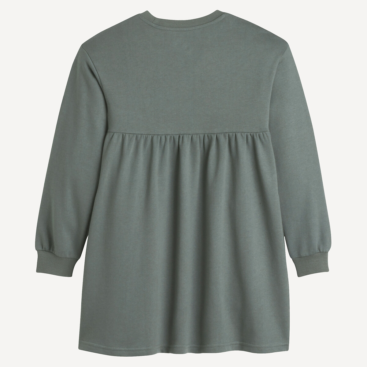 COLEÇÕES LA REDOUTE<br>Vestido de lã polar de manga comprida