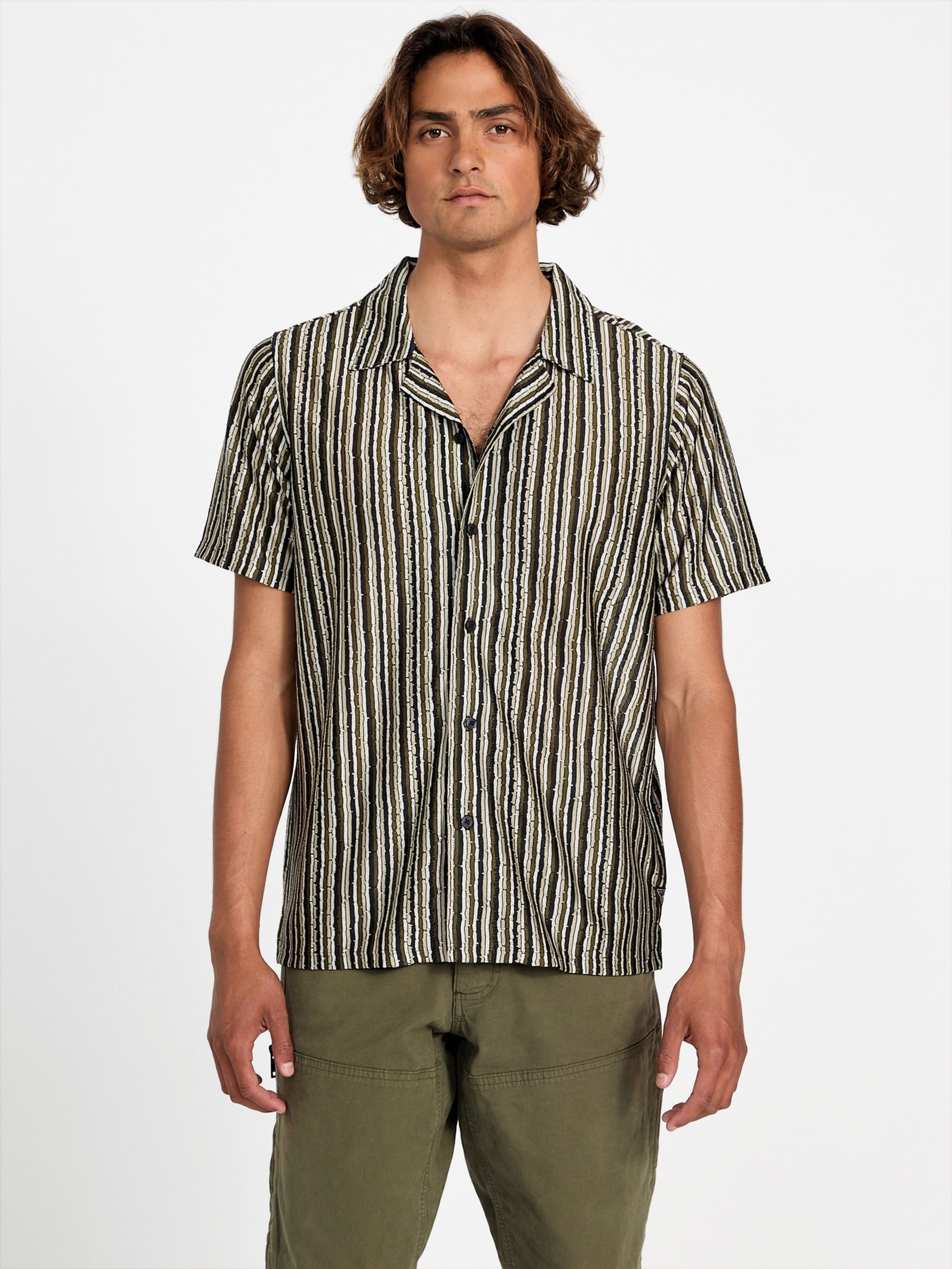 Camisa Wyatt Stripe Resort