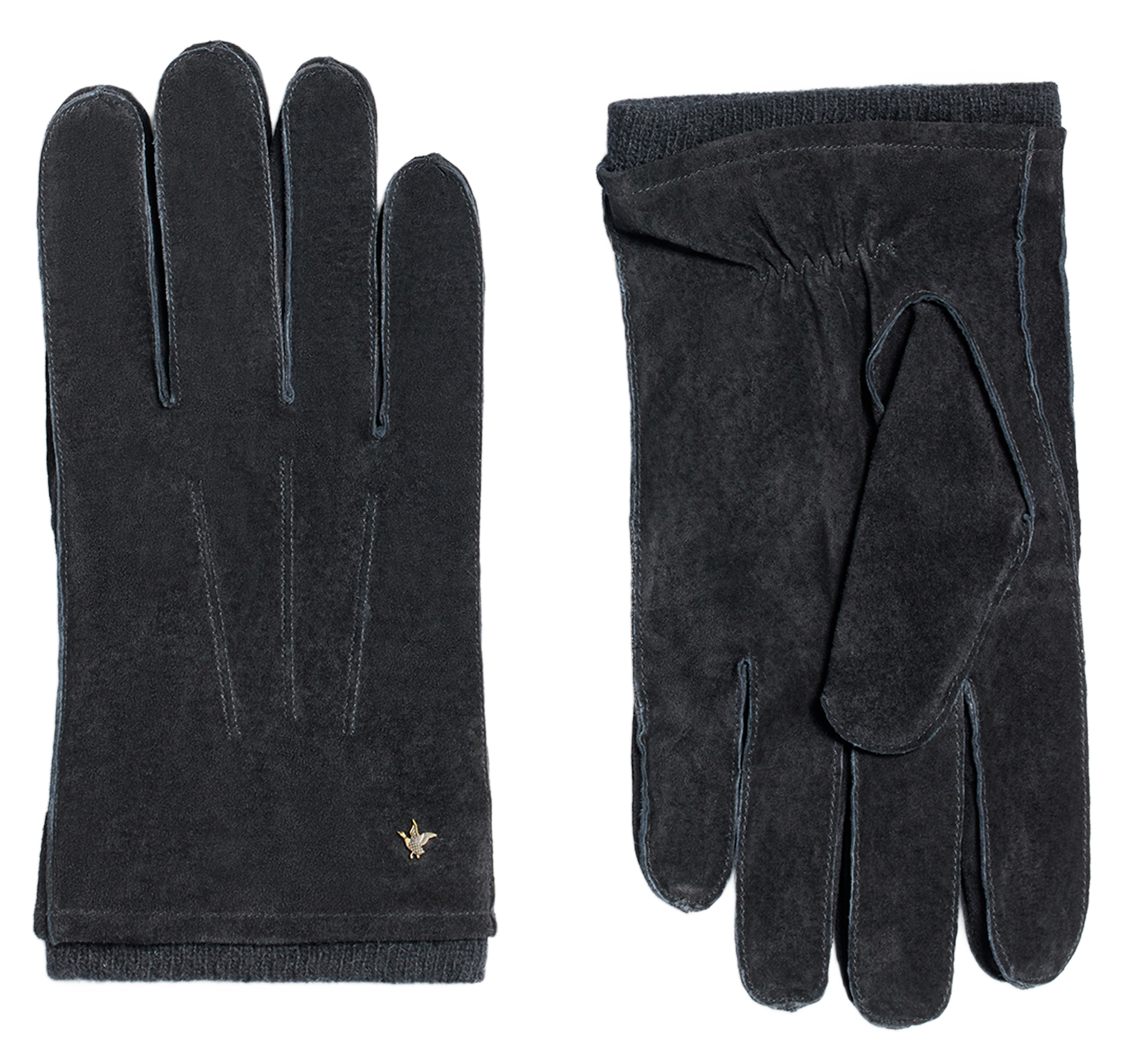 NUBUCK - Gants en cuir | Noir