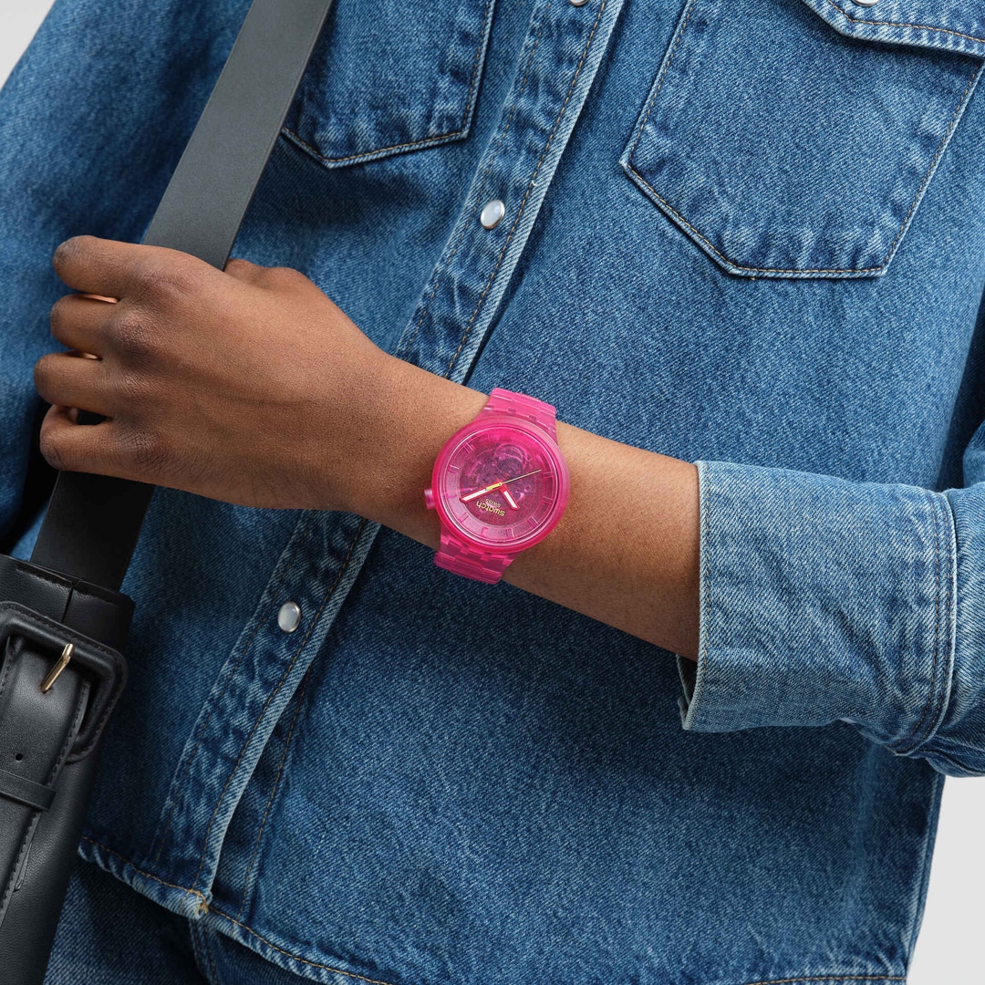 Swatch Big Bold Biosourced Pink Joy