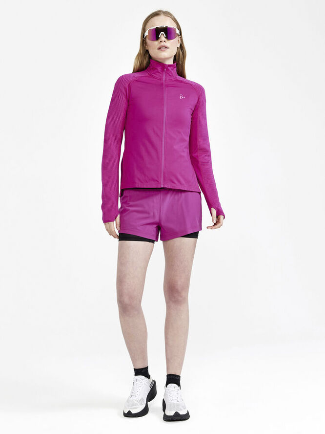 Craft ADV Essence 2-i-1 træningsshorts Lilla