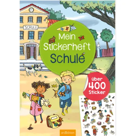 ars Edition Mein Stickerheft – Schule