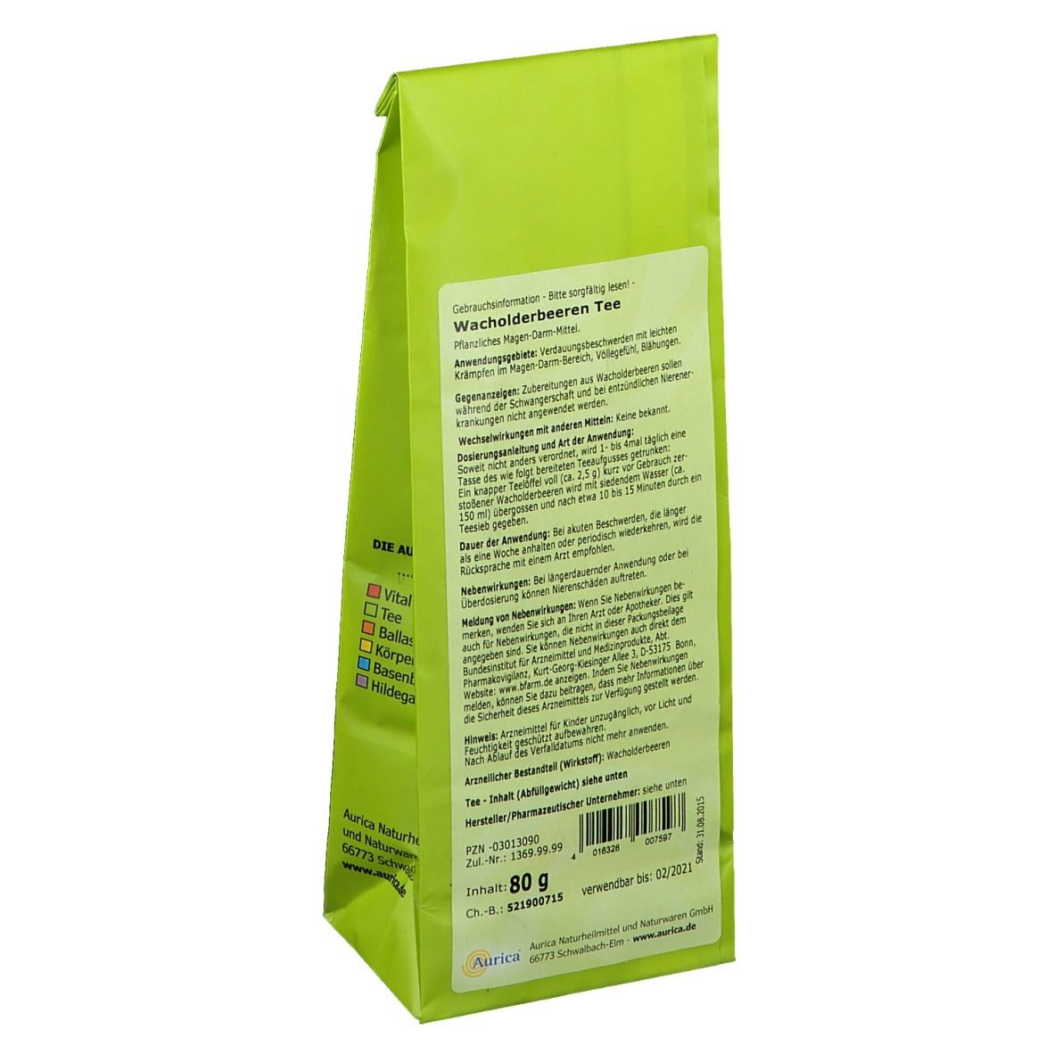 Aurica® Wacholderbeeren Tee