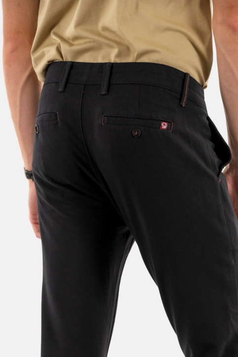 Pantalons Benson & Cherry classic chino marine
