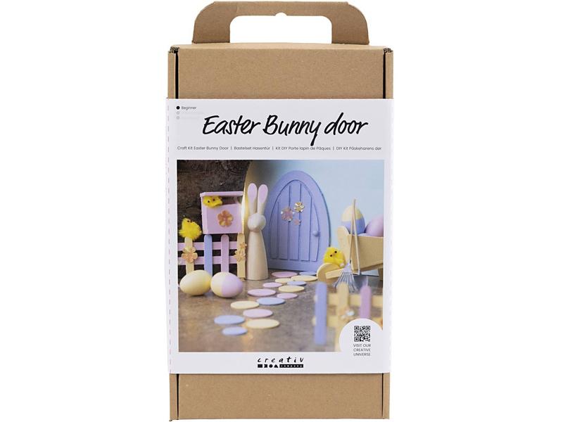 Creativ Company Bastelset Hasentür Pastellfarben Bastelset Hasentür zum Ostern