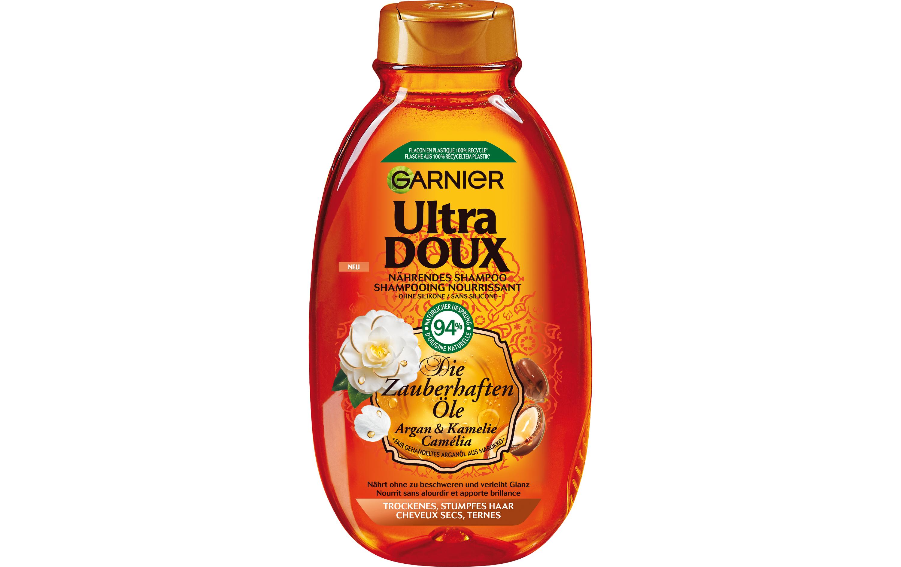 Shampoo Kamelie- und Arganöl 300 mlPflegendes Haarshampoo für trockenes Haar