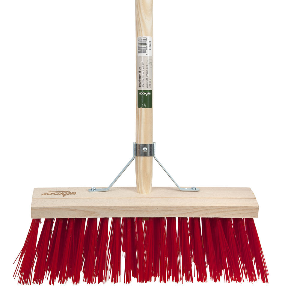 Welkoop Compleet - Straatbezem - Nylon - 130 cm