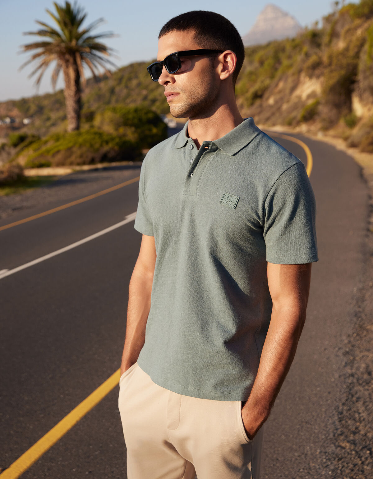Spark Polo Blauw