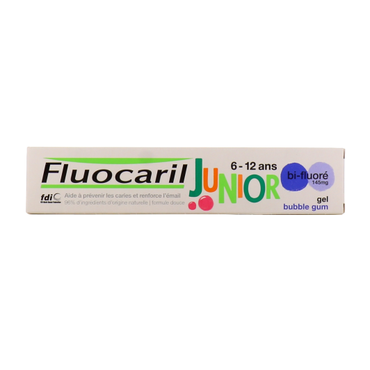 Dentifrice bi-fluoré Junior 6-12 ans Fluocaril