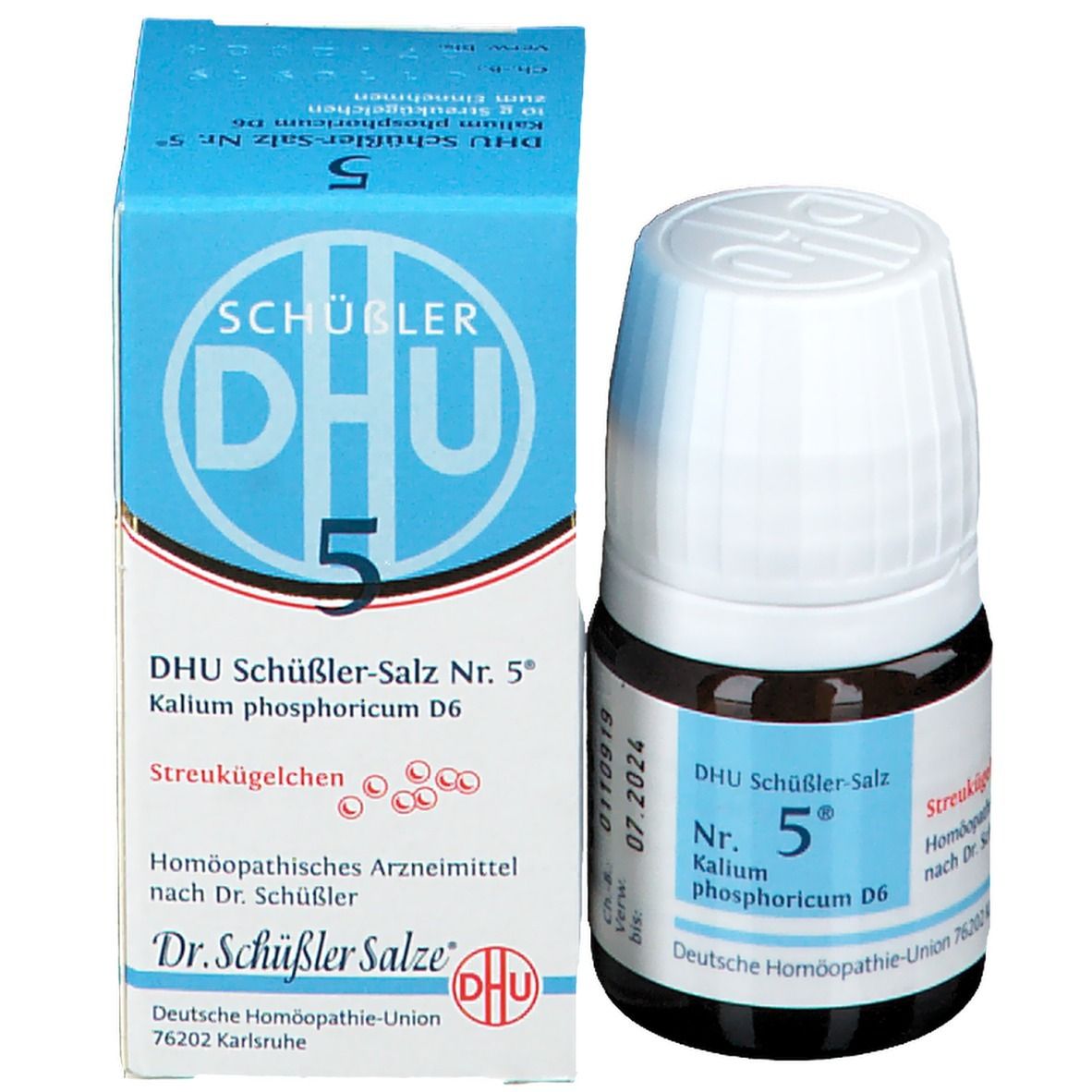 DHU Schüßler Nr. 5 Kalium phosphoricum D6