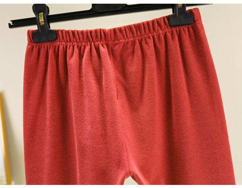 JVL - Hoge taille effen legging