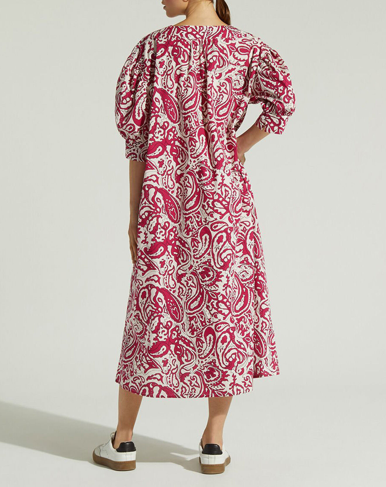 Jodhpur Robe Pipo imprimée rose