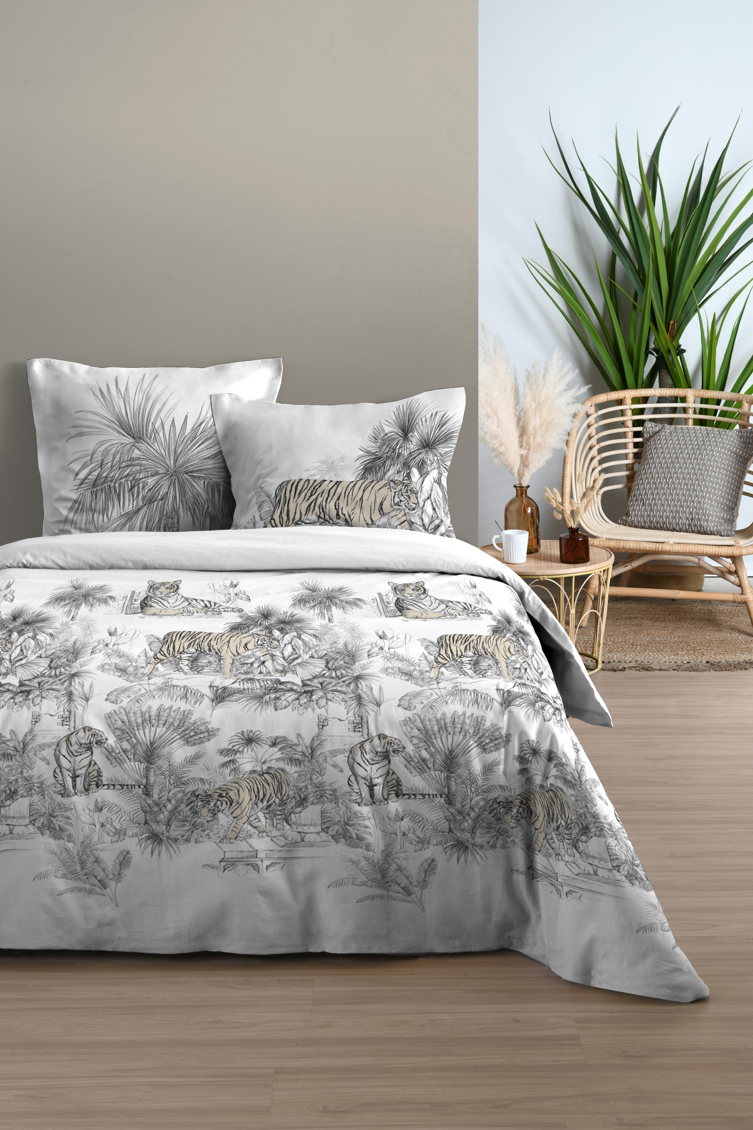 KANPUR HOUSSE COUETTE 240X220CM ET 2 TAIES 63X63CM