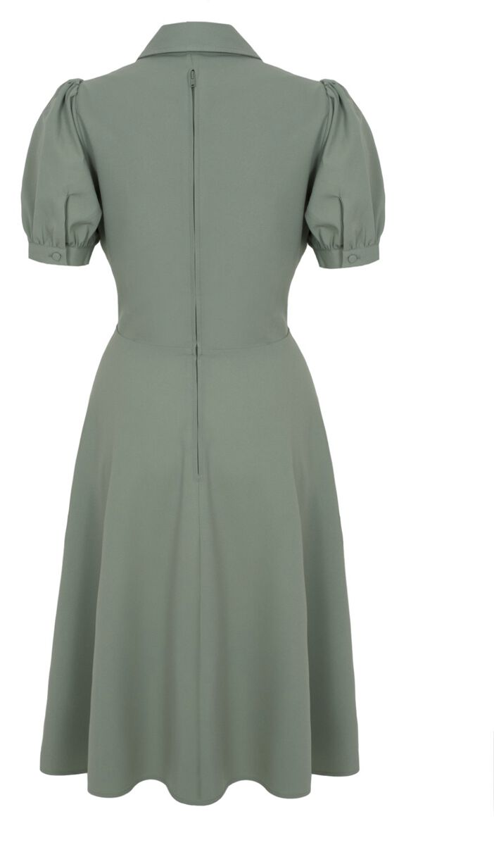 Maddy Dress | Hell Bunny Robe mi-longue