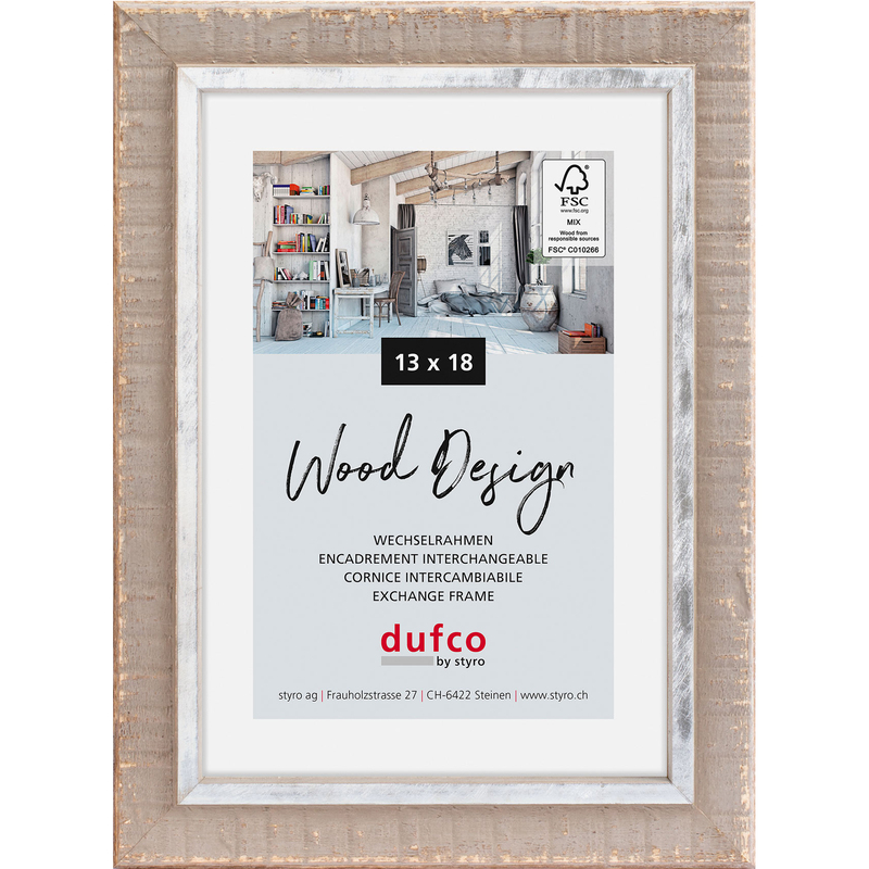Dufco Bilderrahmen Lima, 13 x 18 cm, taupe