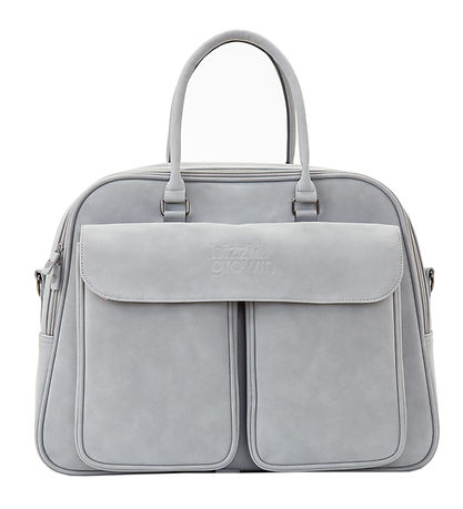 Bizzi Growin Wickeltasche/Reisebett - POD - Flüstern Grey
