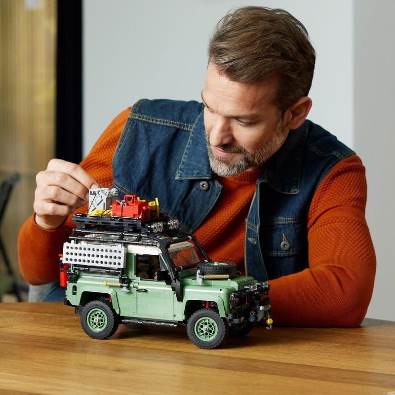 LEGO - Icons - Land Rover Classic Defender 90 - Bouwpakket - Zandgroen - 10317