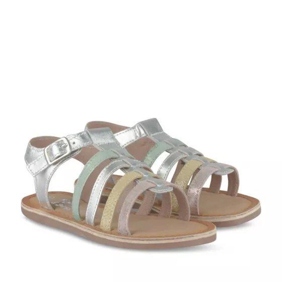 Sandales METALLISE NINI & GIRLS CUIR