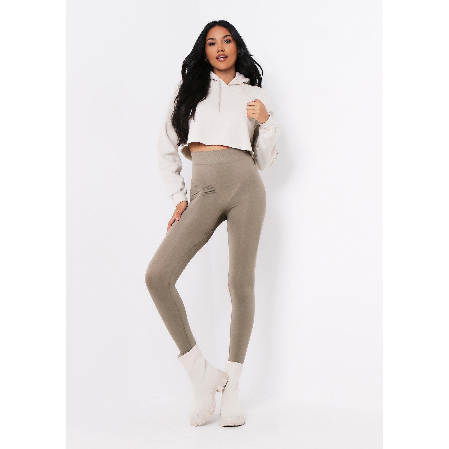 Missy Empire High Waisted Body Sculpting Seamless Leggings