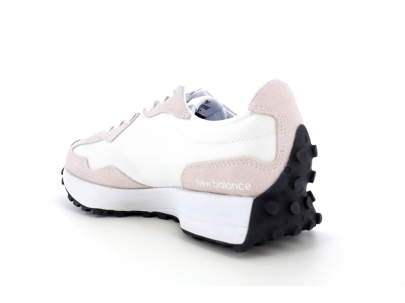 New balance a-MS327CWB Matières combinées Blanc Noir