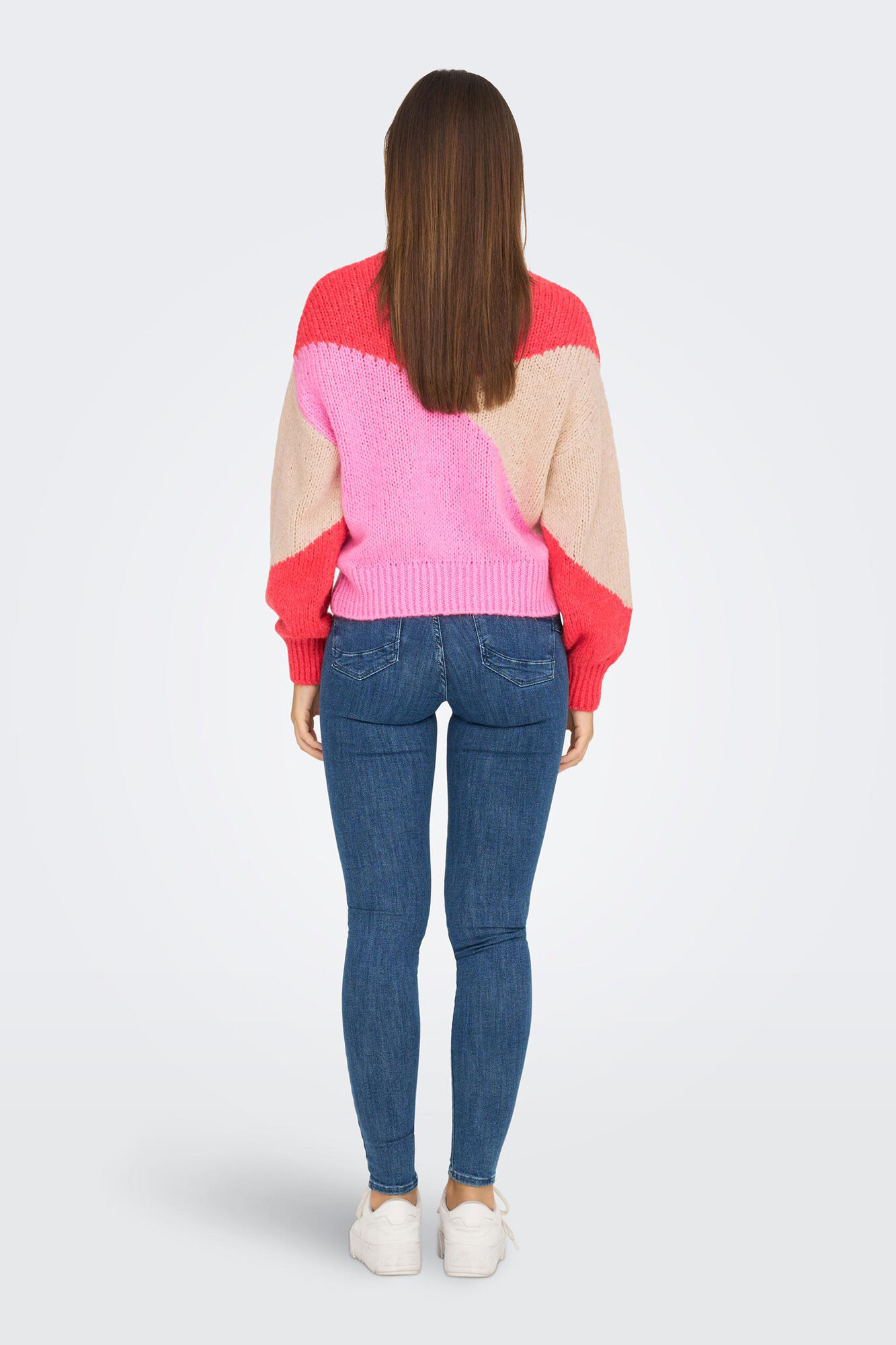 camisa color block