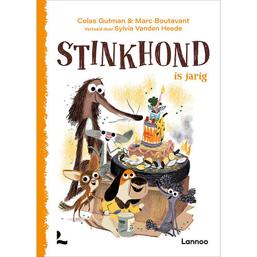 Uitgeverij lannoo stinkhond is jarig