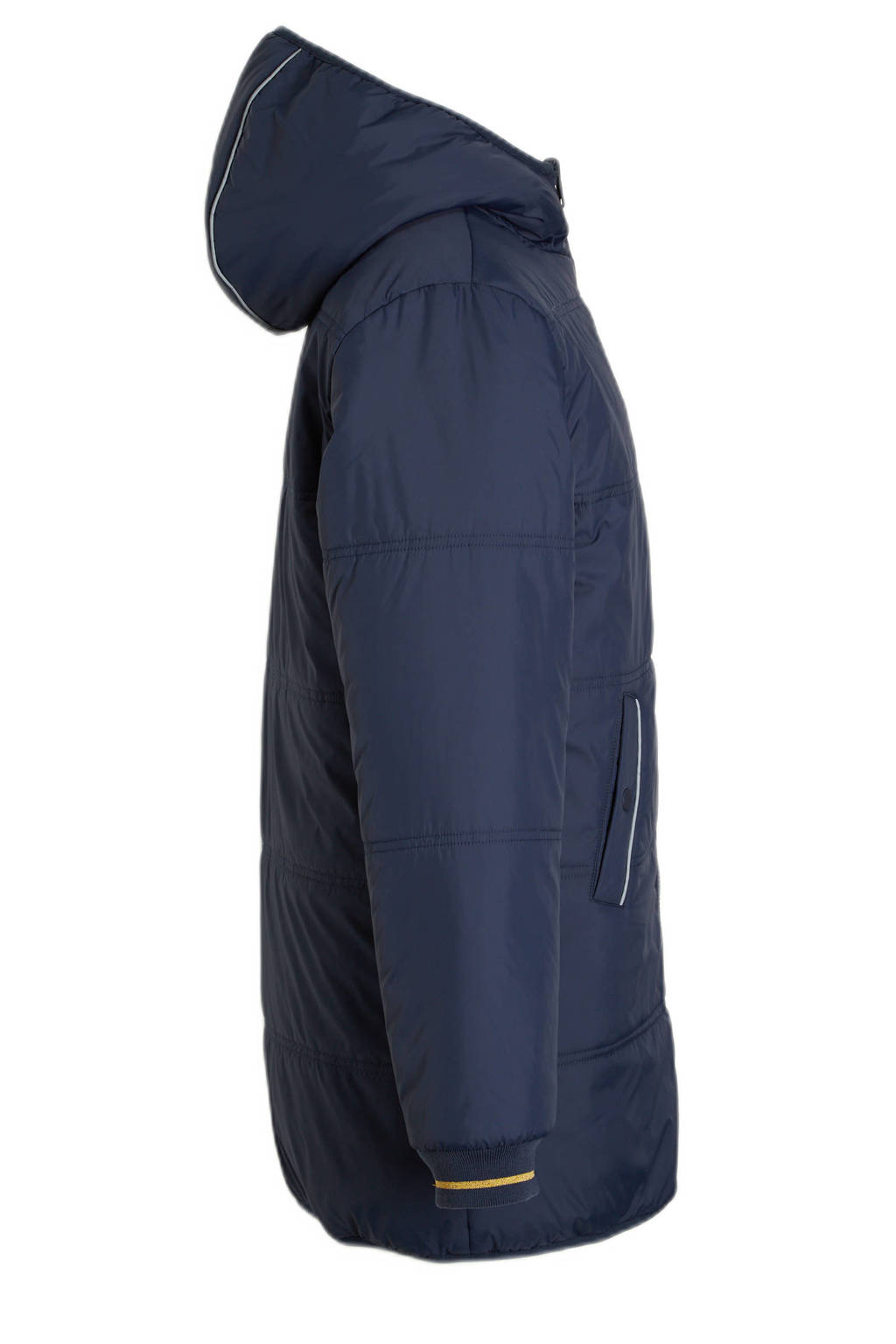 anytime reversible winterjas blauw