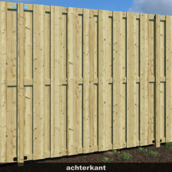 Schutting Jumbo grenen ca. 180 x 180 cm
