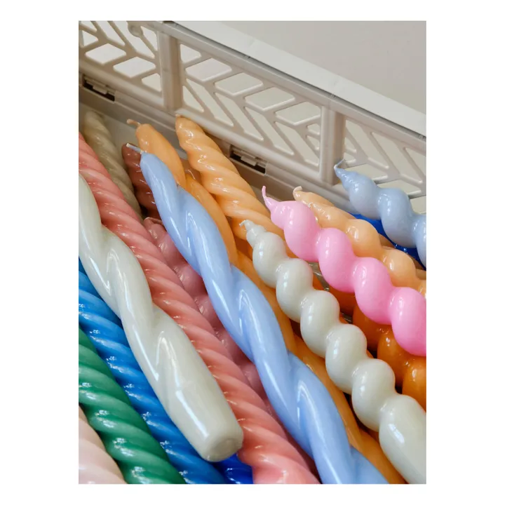 Hay Bougies Twist - Set de 6 | Off-White