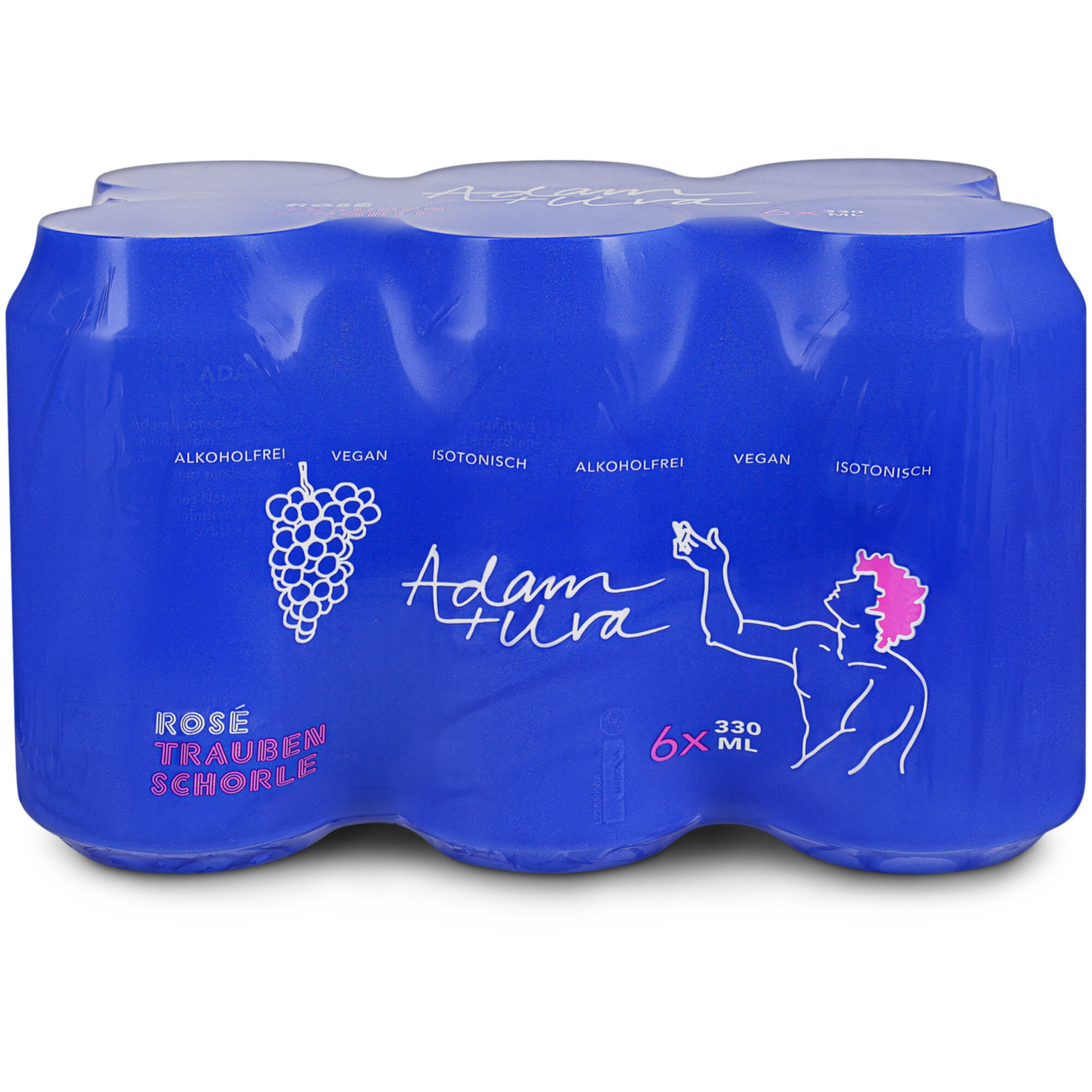 Adam+Uva Rosé Traubenschorle 6x33cl -198cl
