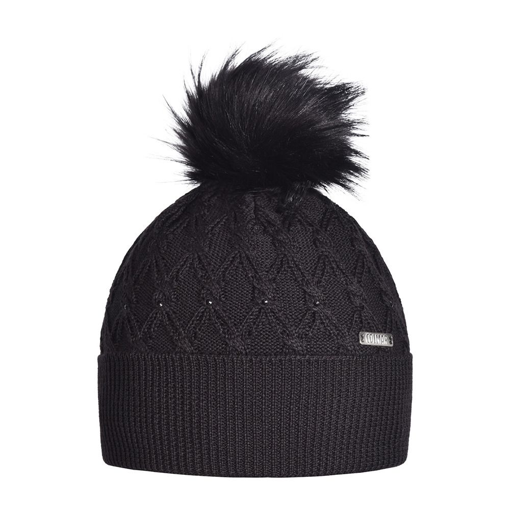 Colmar 4843E - Bonnet Femme black/black