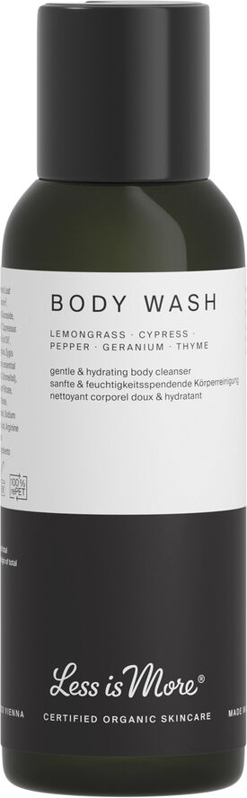 Less Is More Organic Body Wash Lemongrass