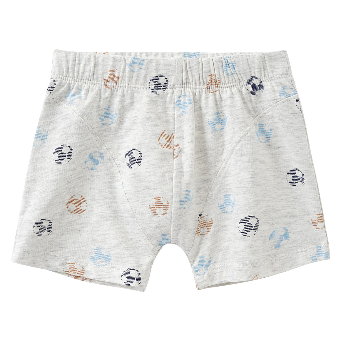 Topolino 3 Jungen Boxer mit Bio-Baumwolle hellblau / dunkelblau / creme