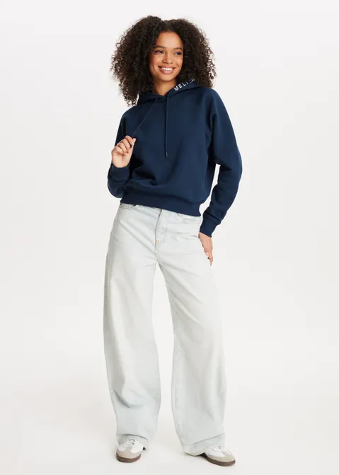 Oversized hoodie blauw (BLW)