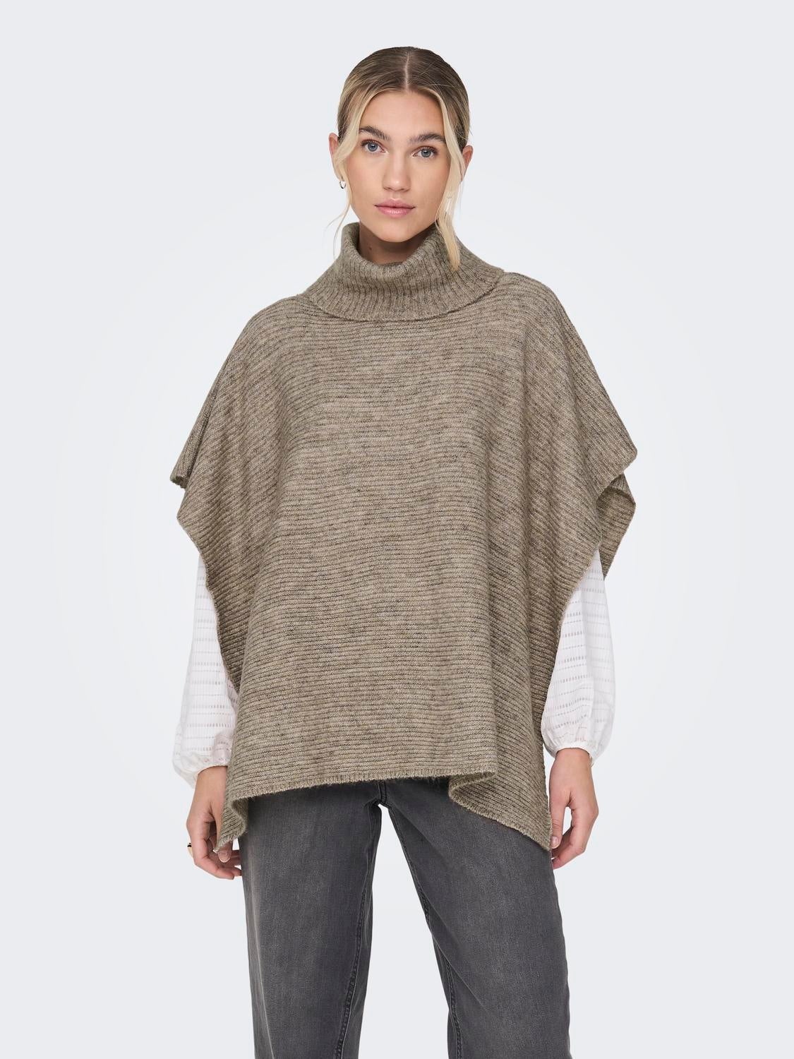ONLLOVISA Poncho Camel