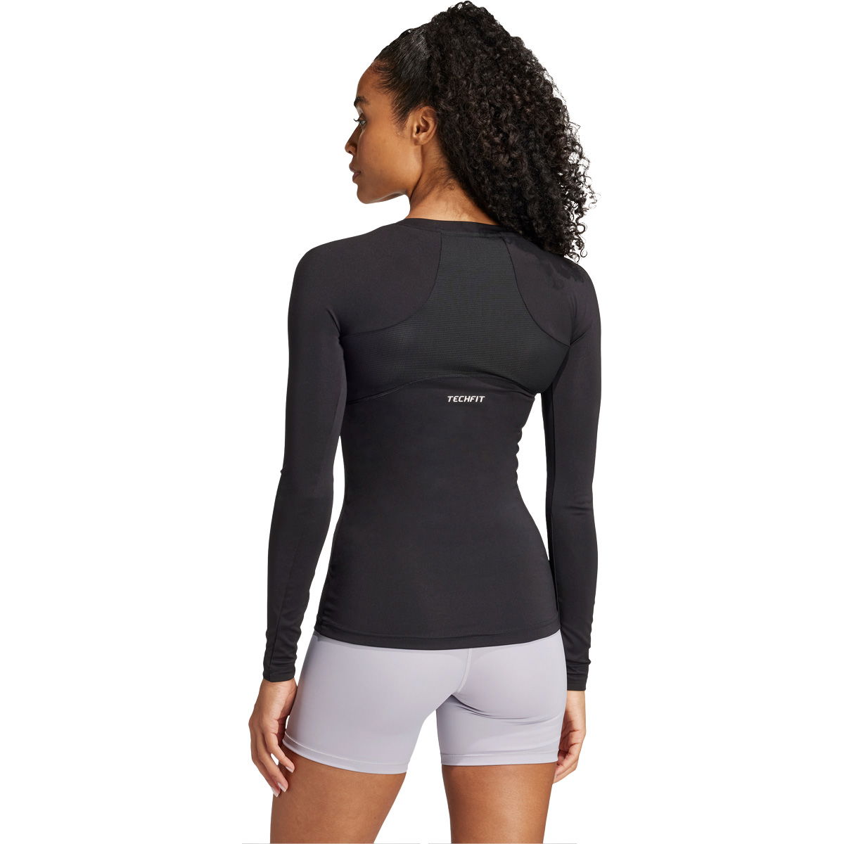 adidas Techfit Langærmet Baselayer T-shirt Dame