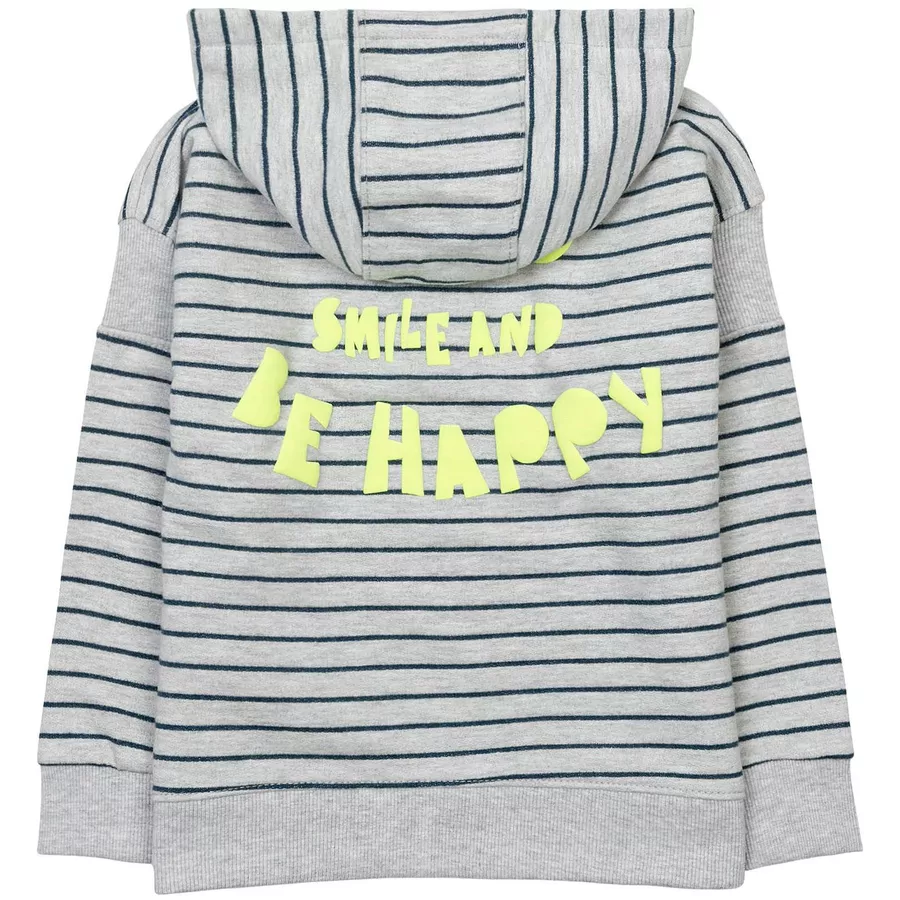MINOTI Sweatjacke GrauDunkelblau