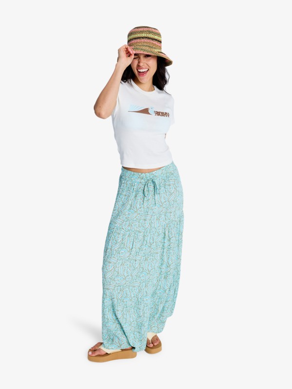 Beach Love T-shirt court Blanc Femme