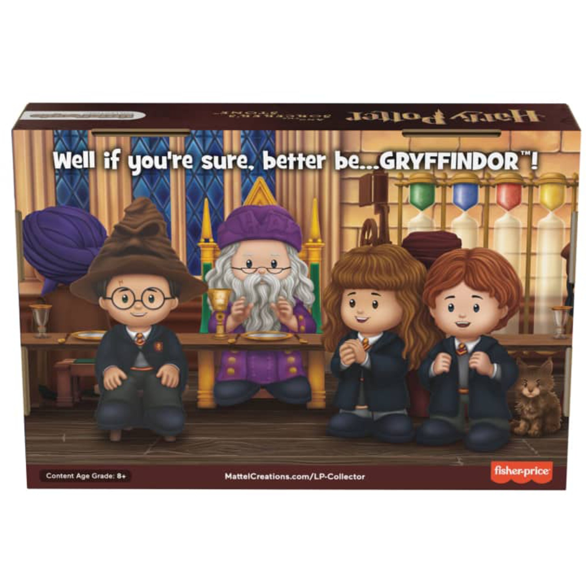 Mattel Spielfigur Little People Collector HP Socer´s Stone 4 Figuren