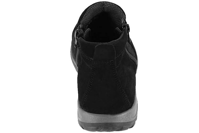 NEW FEET STØVLET I SORT RUSKIND