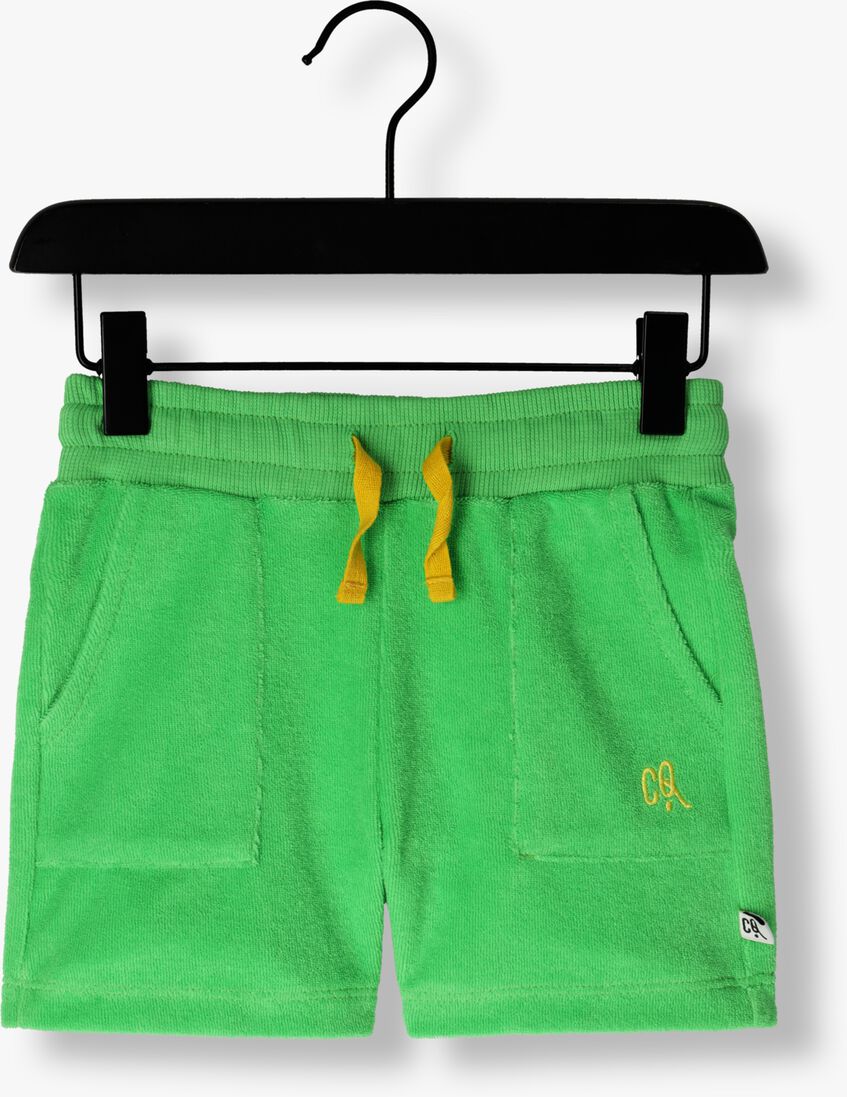 CARLIJNQ groene carlijnq korte broek basic - shorts loose fit