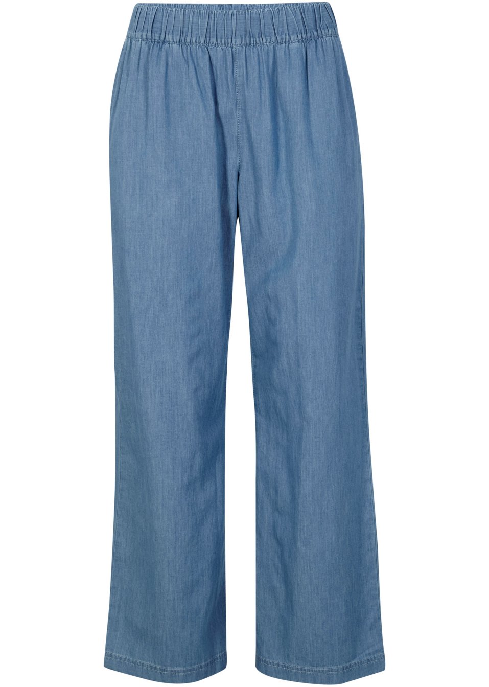 Jean à enfiler léger avec taille confortable, coupe large