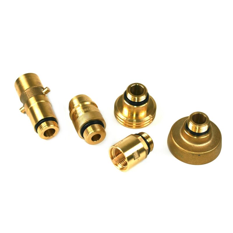 DREHMEISTER LPG Adapter Set inkl. Etui (W21.8) + Sinterfilter (106010)