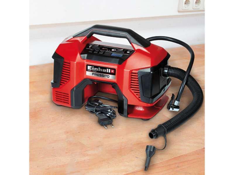 Einhell Akku-Kompressor Hybrid Pressito Kit Mitglied der Power X-Change-Familie