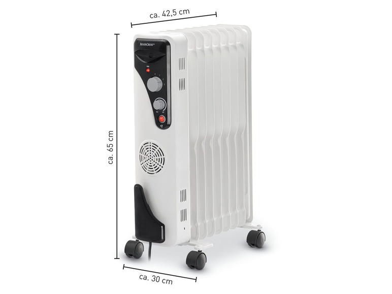Olieradiator, 2400 W
