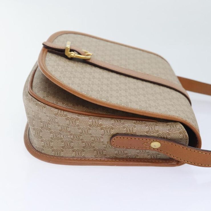 Celine Vintage Celine Crossbody Bag Beige