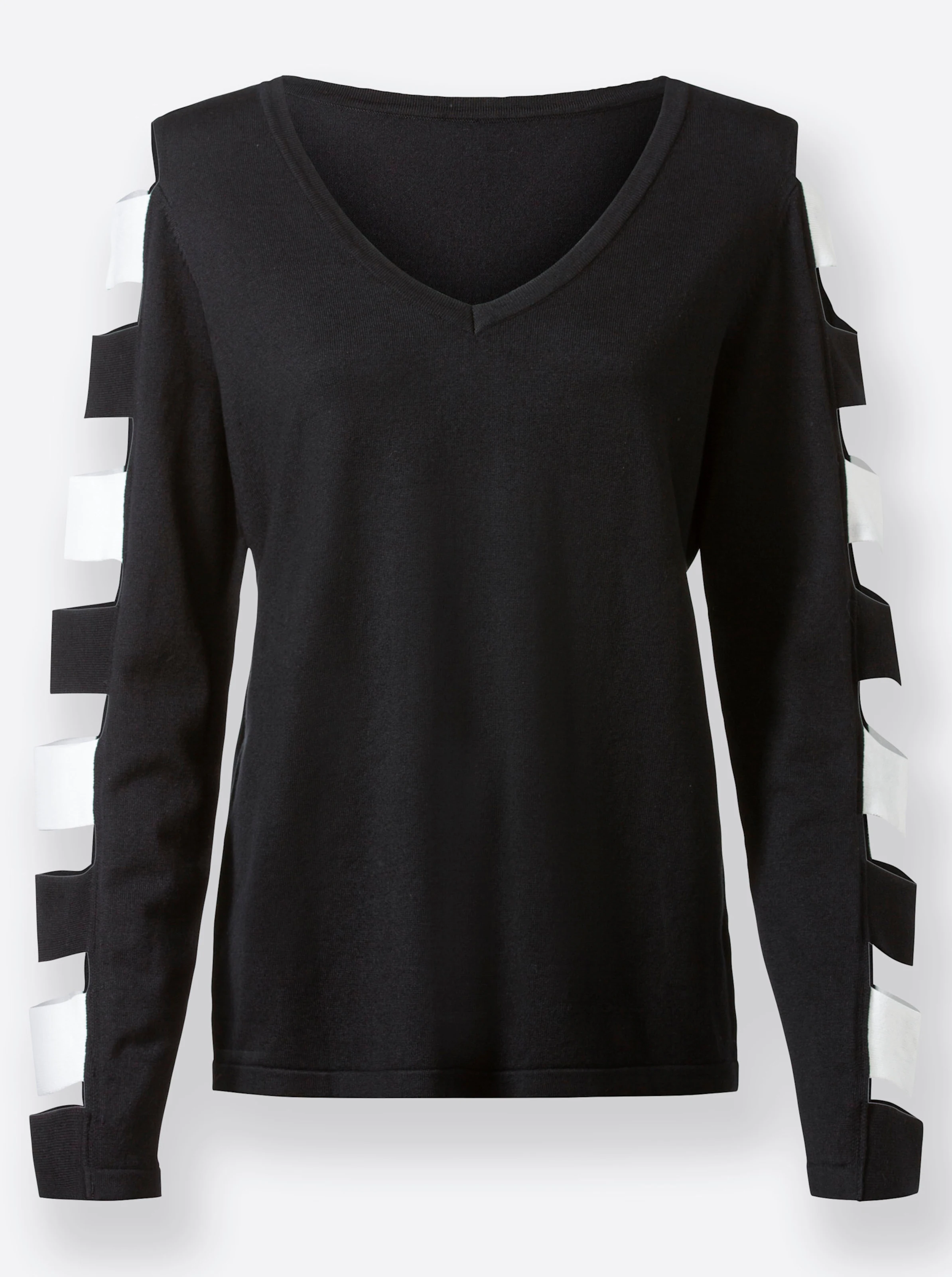 Pullover in schwarz
