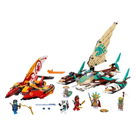 LEGO® NINJAGO® 71748 Duell der Katamarane